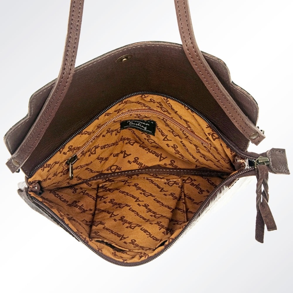 American Darling Envelope Hair On Genuine Western Leather Women Bag - Picture 4 of 6